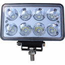 FARO AUXILIAR RECTANGULAR 8 LED KW