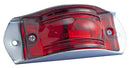 PLAFON LATERAL TIPO CARRITO GALVANIZADO ROJO