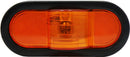 PLAFON SELLADO OVAL CHIPOTE INCLINADO AMBAR