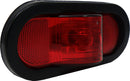 PLAFON SELLADO OVAL CHIPOTE INCLINADO ROJO