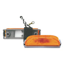PLAFON MINI ZEPELIN AMBAR CON BASE