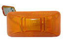 PLAFON MINI ZEPELIN AMBAR CORTO CON BASE