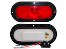 PLAFON SELLADO OVAL ROJO CON CANDADO REMACHAR