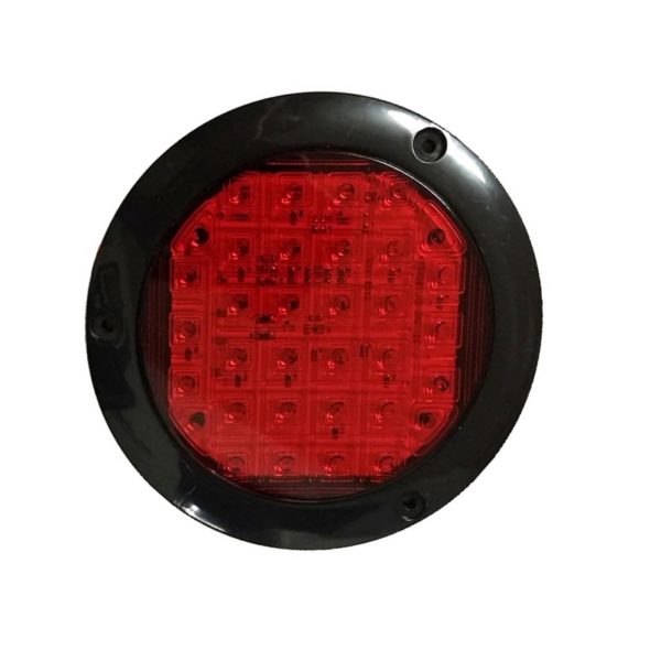 PLAFON 4" 30 LED PLANO ROJO