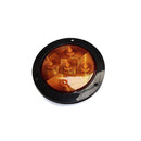 PLAFON 4" LED CON CANDADO AMBAR ESTROBO