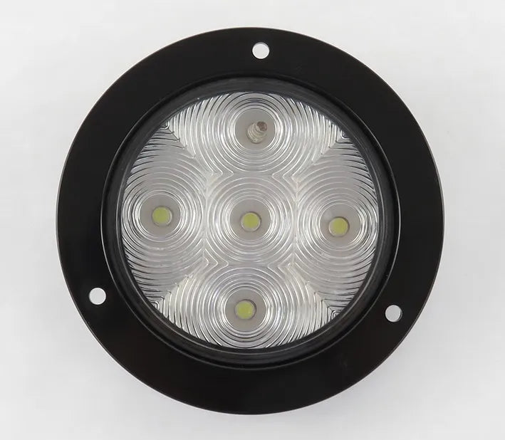 PLAFON 4" LED CON CANDADO CRISTAL ESTROBO