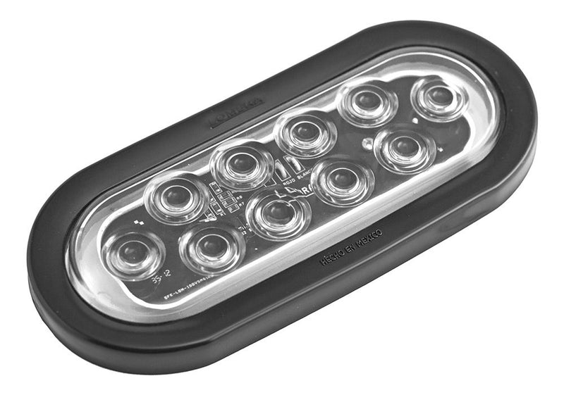 PLAFON SELLADO OVAL CRISTAL 10 LED