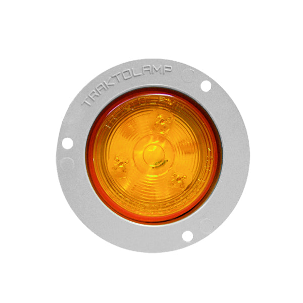 PLAFON SELLLADO 2" AMBAR LED CON CANDADO REMACHAR