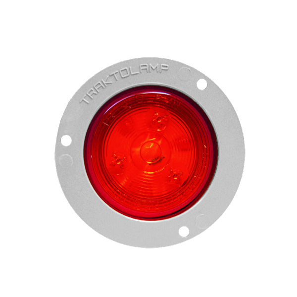 PLAFON SELLLADO 2" ROJO LED CON CANDADO REMACHAR