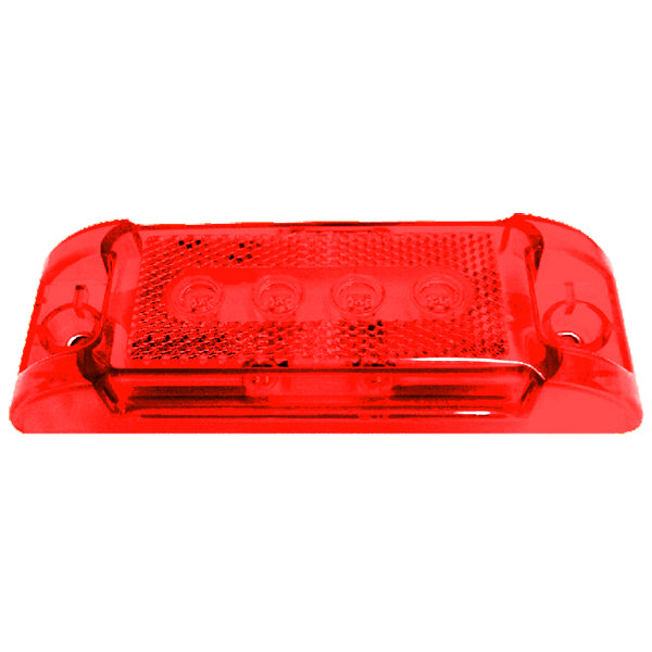 PLAFON SELLADO DEFENSA ROJO LED (2319 LED)