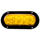 PLAFON SELLADO OVAL AMBAR LED CON CANDADO REMACHAR