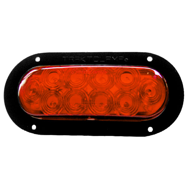 PLAFON SELLADO OVAL ROJO LED CON CANDADO REMACHAR