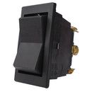 INTERRUPTOR TECLA NEGRA 6 TERMINALES 2 PASOS