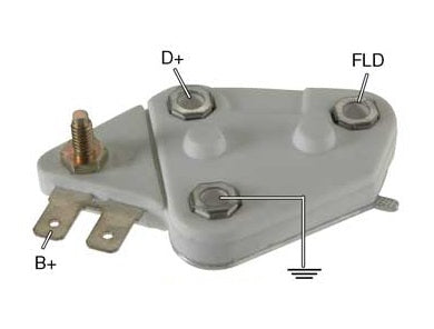 REGULADOR DELCO 85A CON BORNE 20 27 Y 30SI