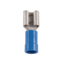 TERMINAL DE ENCHUFE HEMBRA AZUL.250